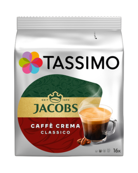 Tassimo Jacobs Caffe Crema Classico, 16 Portionen, 112g